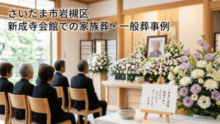 さいたま市岩槻区・新成寺会館での家族葬・一般葬|感謝を伝えるお見送り