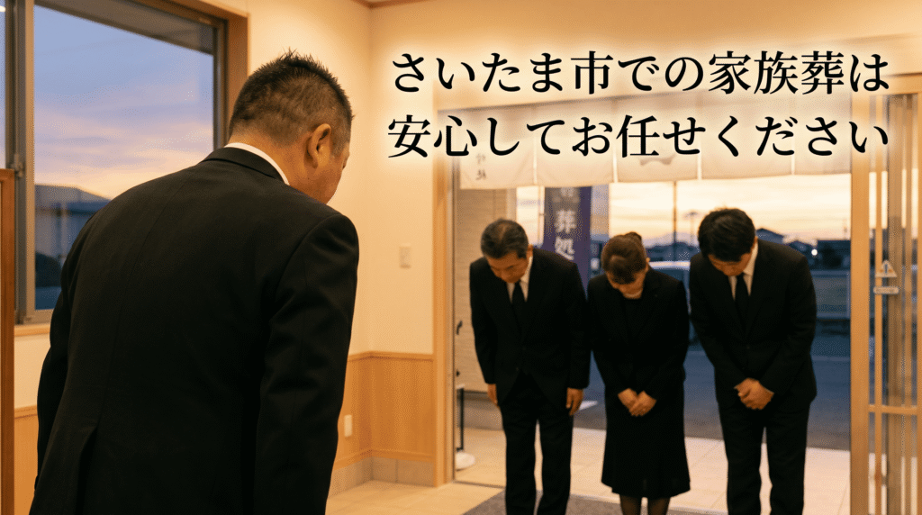 葬儀担当者からのコメント：さいたま市岩槻区・新成寺会館での家族葬・一般葬について