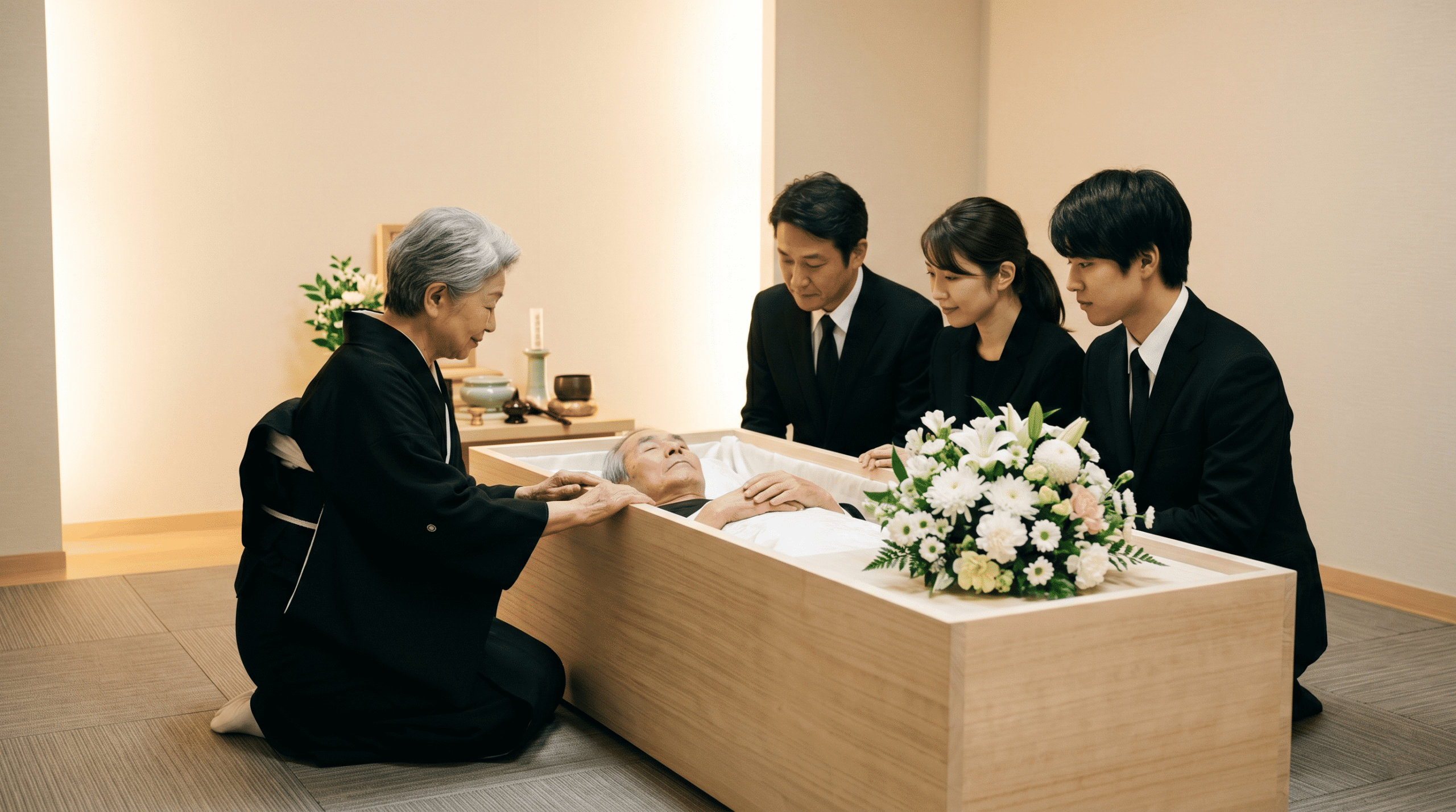 さいたま市緑区の提携霊安所でのお別れと直葬当日の様子