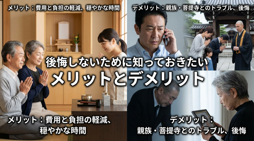 4. 後悔しないために知っておきたいメリットとデメリット