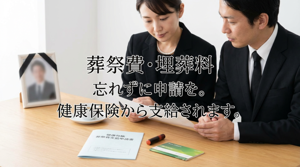 葬祭費・埋葬料(補助金)はいくらもらえる?申請手続きの期限と必要なもの