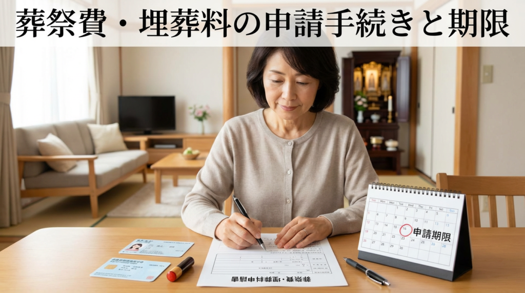 3. 葬祭費・埋葬料の申請手続きと期限