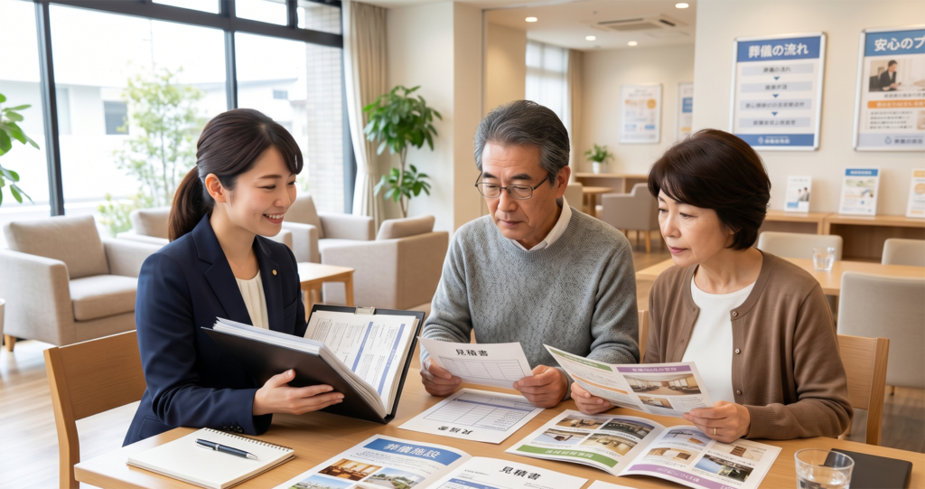 メモリアルトネの利用料金（管内居住者と管外居住者の比較）