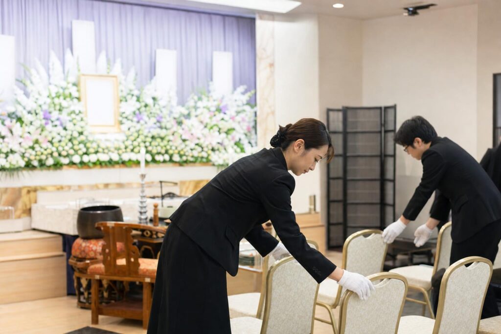 当日スタッフ入り・会場設営